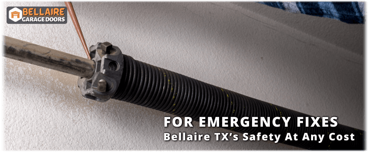 Broken Garage Door Spring Bellaire TX